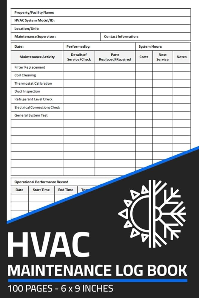 HVAC Maintenance Checklist