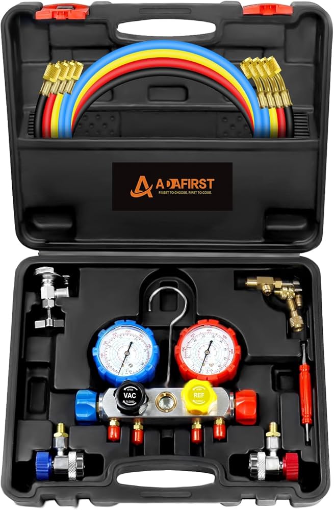 HVAC Multimeter and Gauge Set