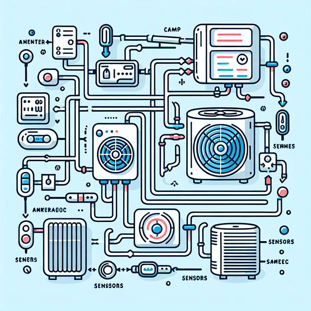 sensors in HVAC system