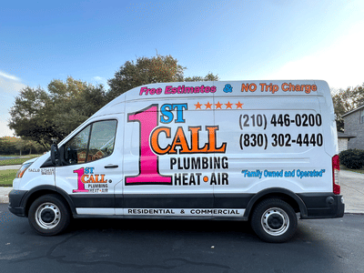 1st Call Plumbing, Heating & Air - San Antonio Plumber