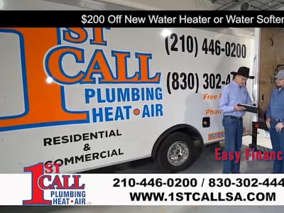 1st Call Plumbing, Heating & Air - San Antonio Plumber