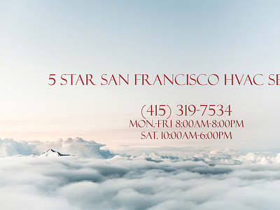 5 Star San Francisco HVAC Service