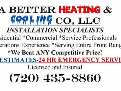 A Better Heating & Cooling Co LLC