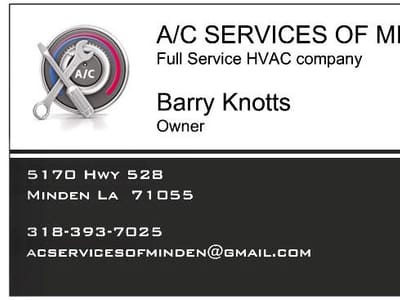 A/C Services of Minden
