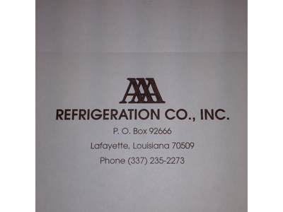 AAA Refrigeration Co Inc