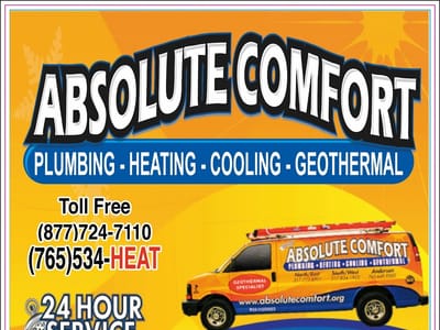 Absolute Comfort, Heating, Cooling, Geothermal and Plumbing