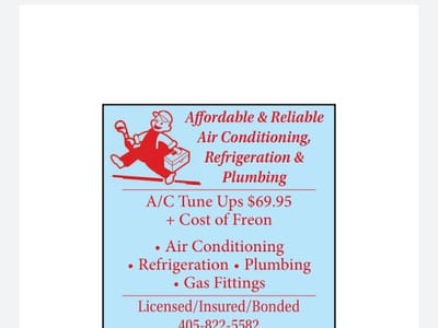 Affordable and Reliable Plumbing Heating & Air