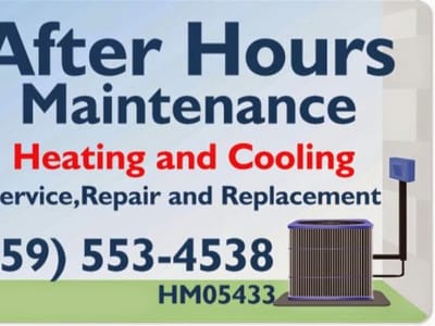 After Hours Maintenance Heating and Cooling (HVAC)