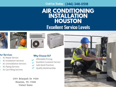 Air conditioning installation Houston