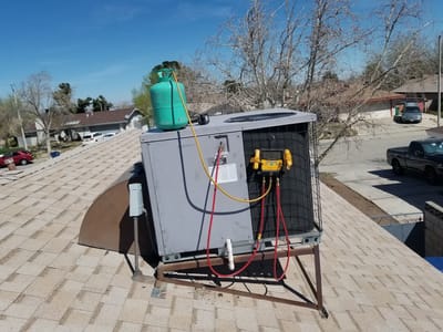 Air-nergy heating and air conditioning