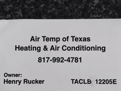 Air Temp of Texas Heating and Air