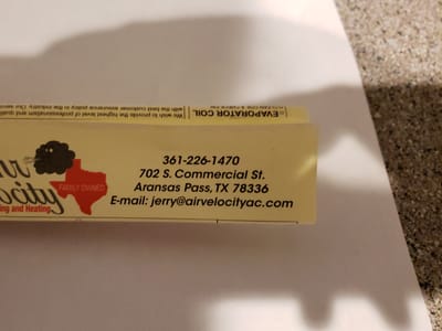 Air Velocity Air Conditioning and Heating