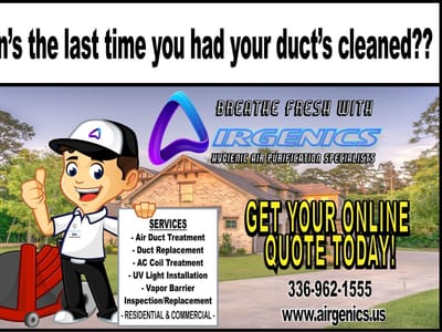 AIRGENICS: Air Purification Services