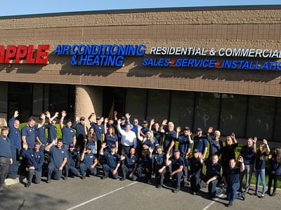 Apple Air Heating Cooling Electric and Plumbing