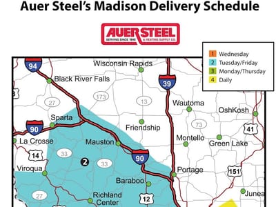 Auer Steel & Heating Supply Company - Madison HVAC Distributor