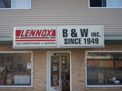 B & W Heating & Cooling Inc