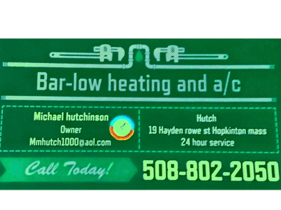 Bar-low Heating and A/C