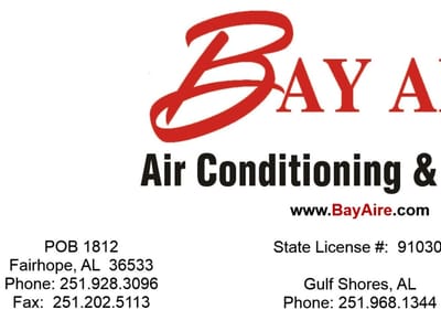 Bay Aire Air Conditioning & Heating