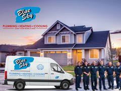 Blue Sky Plumbing & Drain Cleaning HVAC Service