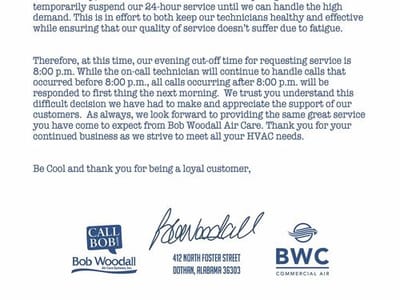 Bob Woodall Air Care Systems