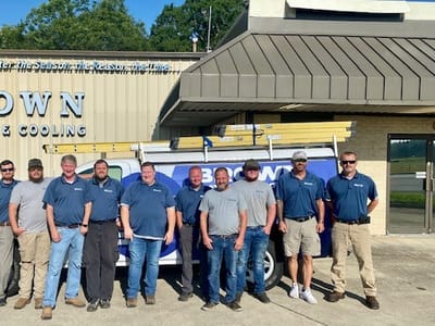 Brown Heating and Cooling