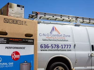 C-N-O Comfort Zone Heating and Cooling
