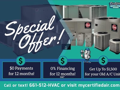 Certified Heating and Cooling