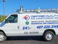 Certified quality air conditioning inc