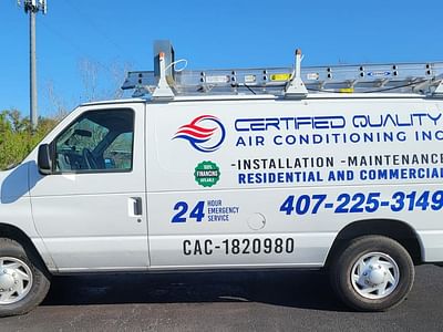 Certified quality air conditioning inc
