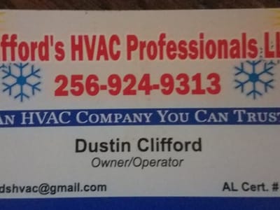 Clifford's HVAC Professionals LLC