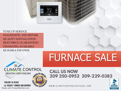 CLIMATE CONTROL HEATING AND COOLING