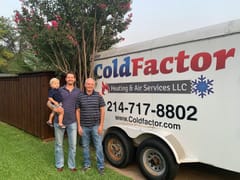 Cold Factor Heating & Air Services Lewisville