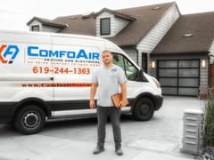 ComfoAir Heating and Electrical