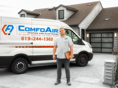 ComfoAir Heating and Electrical