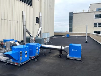 Commercial & Industrial Exhaust Fans Motor Replacement & Installation