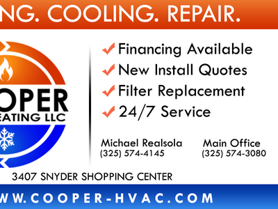 Cooper Air Conditioning & Heating LLC