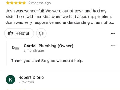 Cordell Plumbing