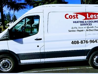 Cost less heating & cooling Inc