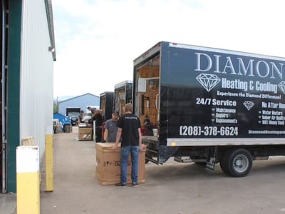 Diamond Heating and Cooling