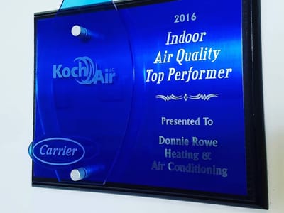 Donnie Rowe Heating & Air Conditioning LLC