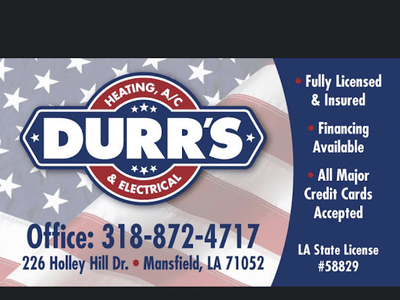 Durr's Heating, Air Conditioning & Electrical