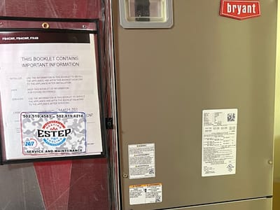 Estep heating and cooling