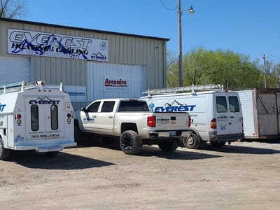 Everest Heating, Cooling, & Plumbing.