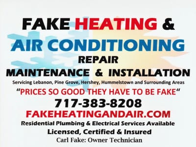 Fake Heating & Air Conditioning