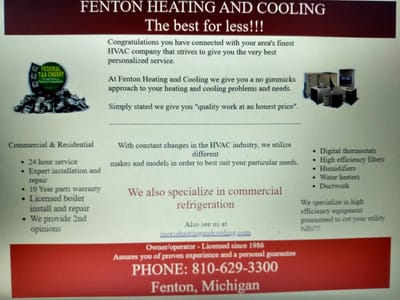 Fenton Heating & Cooling