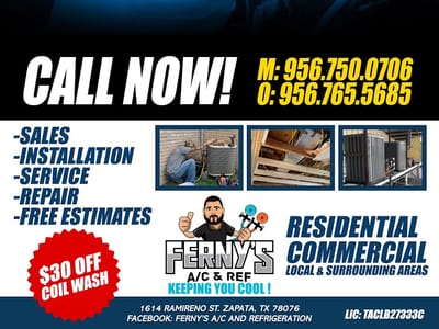 Ferny's AC & refrigeration