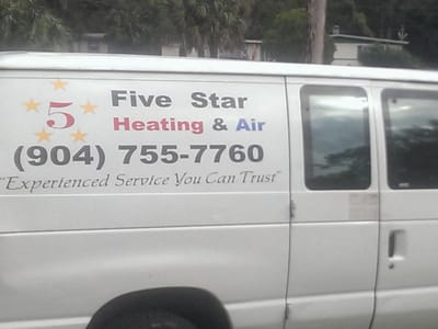 Five Star Heating and Air LLC CAC1821355