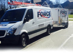 Force Heating and Cooling