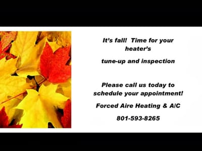 Forced Aire Heating & Air Conditioning