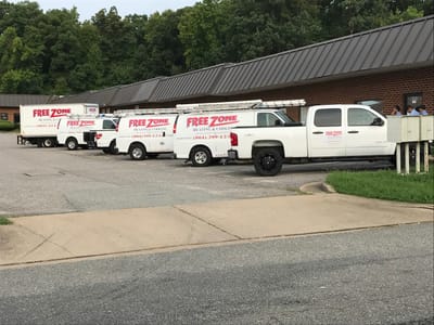 Freezone Heating and Cooling